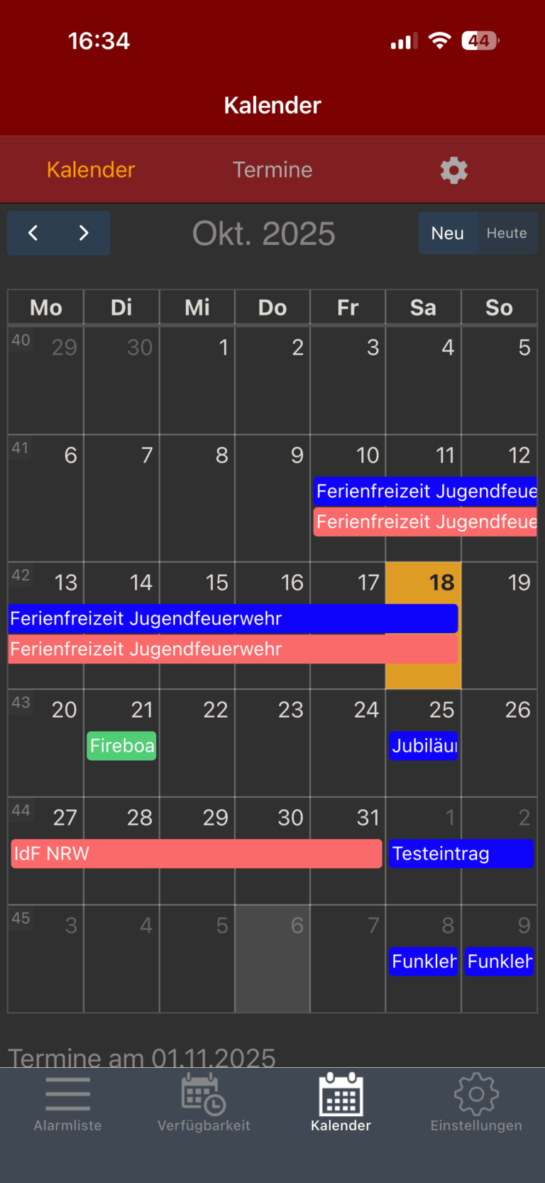 Erfolgreich eingetragen